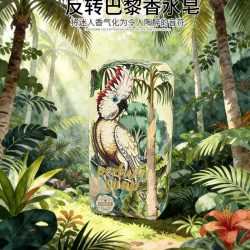 反转巴黎香水皂（米黄鹦鹉款）